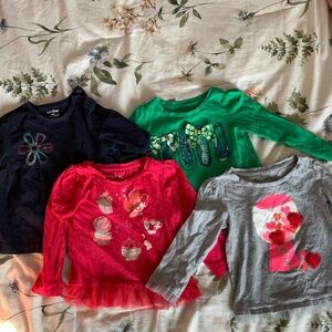 Lot of 4 baby gap shirts 18-24 months